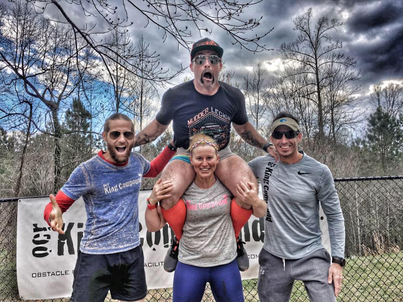 Red Bull sponsored mud run event at OCR King Compound